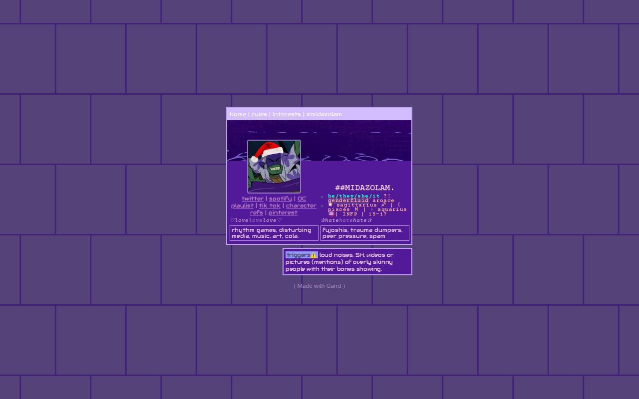 Carrd profile picture for @liverpool